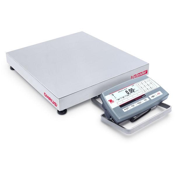Ohaus Defender D52 Bench Scale/Floor Scale 250 lb Cap LCD Display Stainless