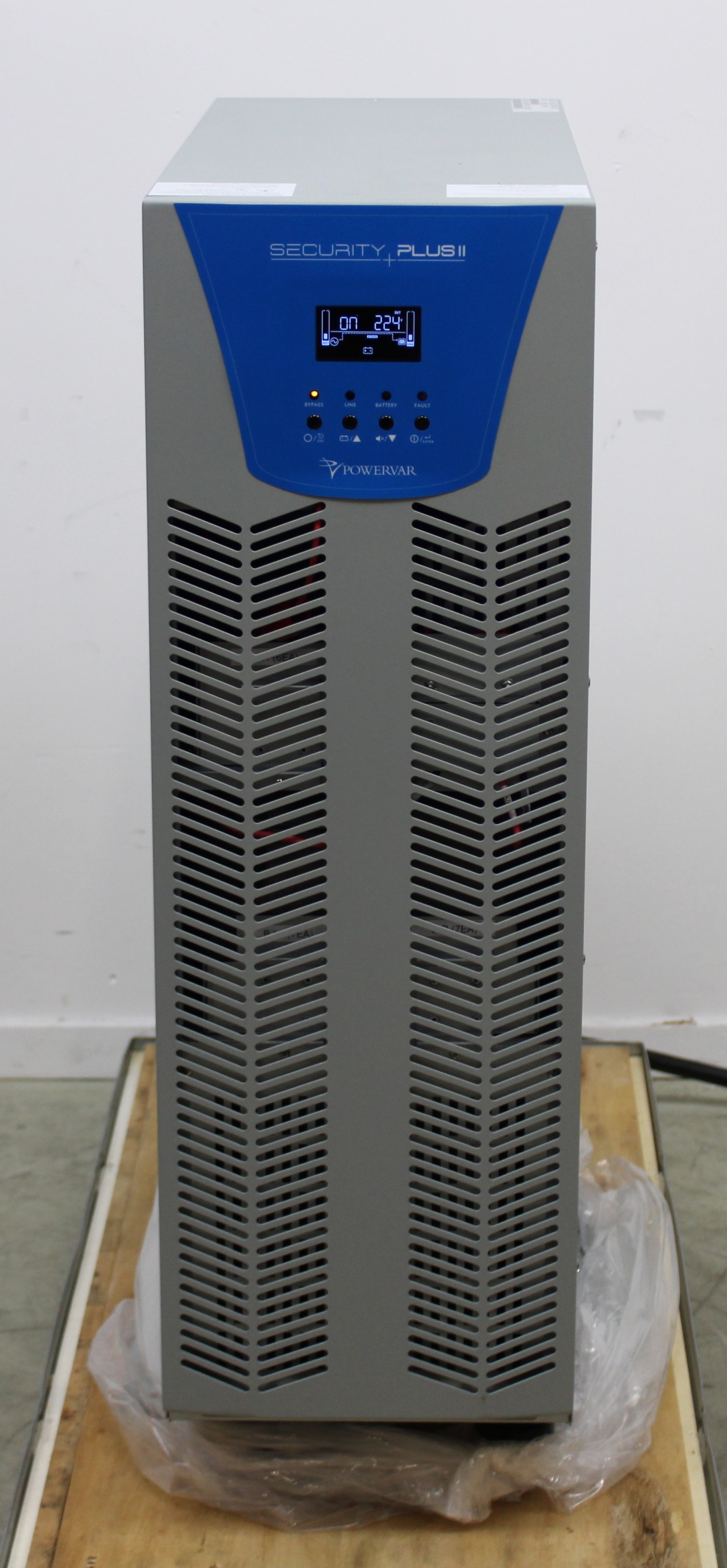 Powervar Security Plus II UPS Power Supply Online 6 kVA Isolation 120 240V SNMP