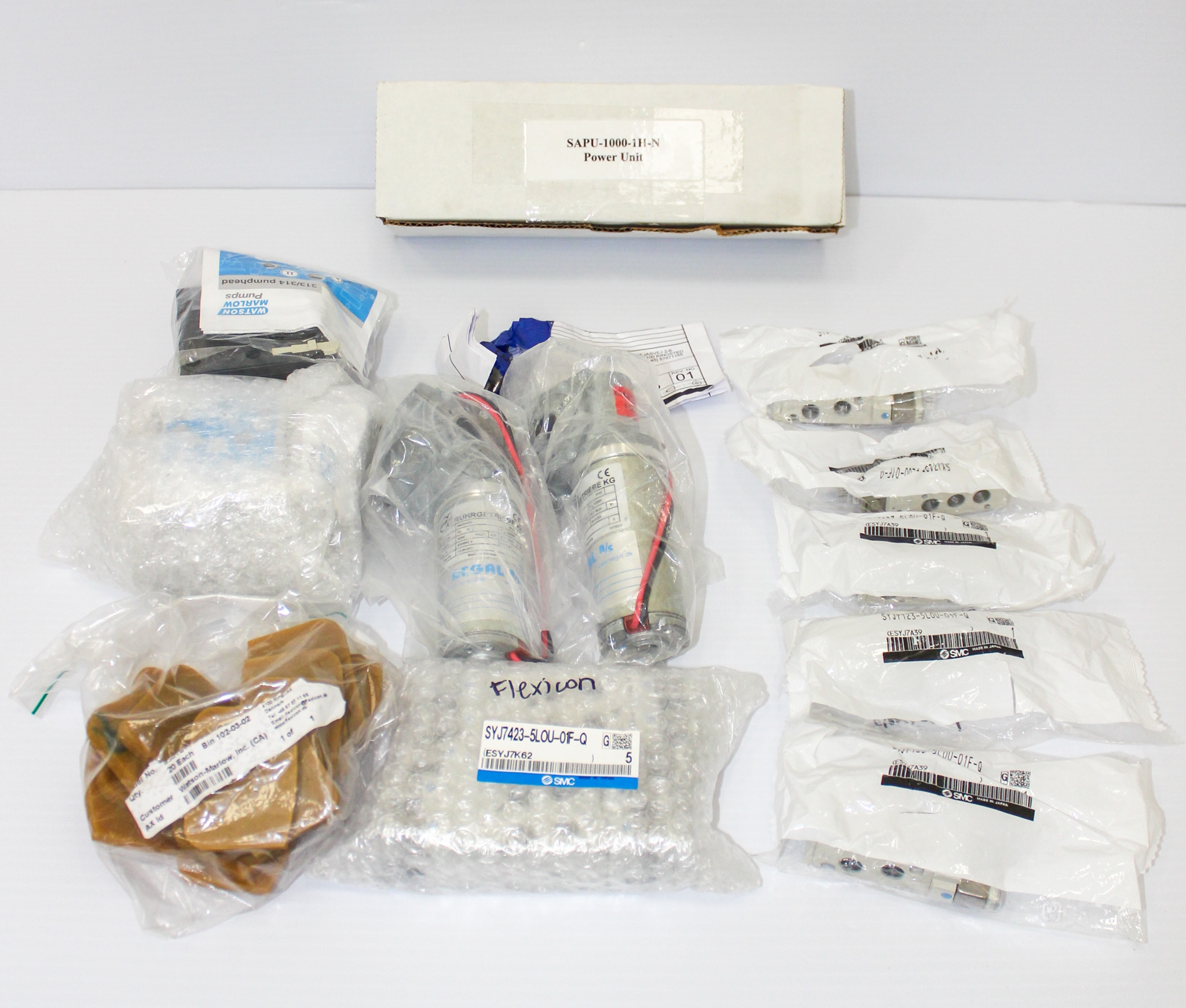Branson Accessories Box Misc Parts Kit Leveling GSX Plus Pumphead