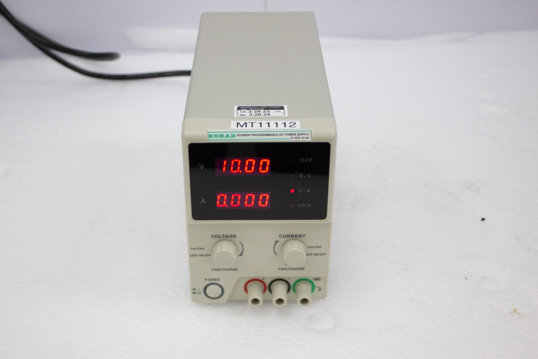 Lambda LPT-7202-FM Regulated Power Supply 0-20V/1.7A, 0-7V