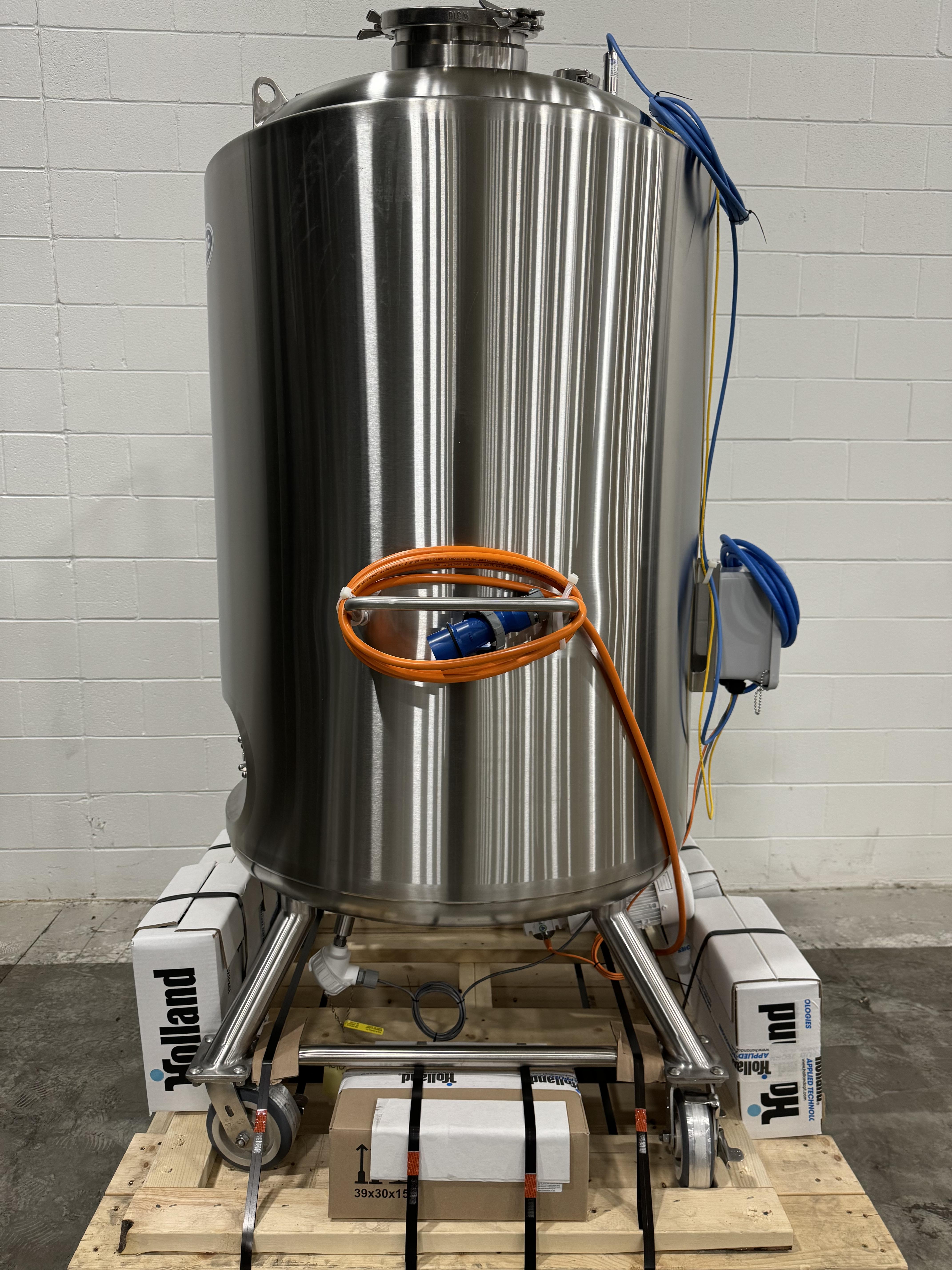Holland 500L Stainless Steel Vessel Fermentation Bioreactor Process Tank
