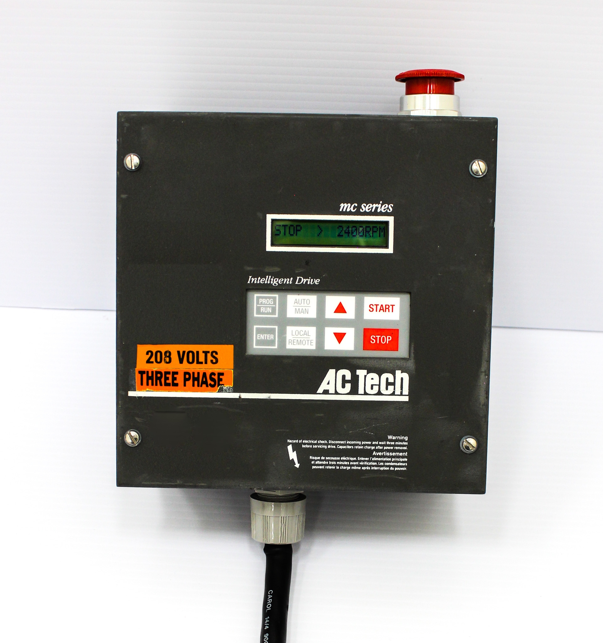 AC Tech M3220C Motor Drive Frequency Inverter 240/120V 2.0HP 60Hz IP65