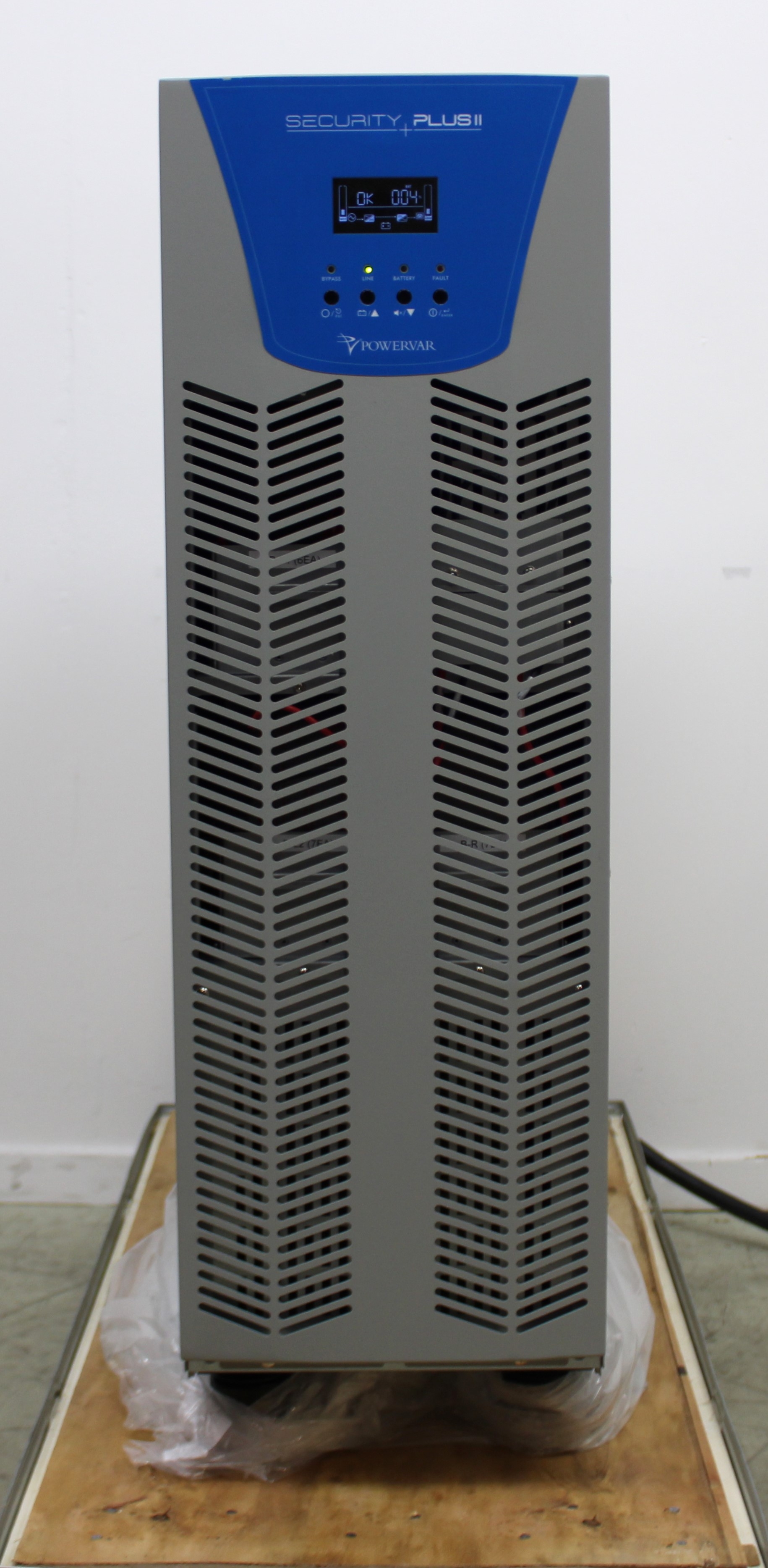Powervar Security Plus II UPS Power Supply 6kVA 240V Online Double Conversion CE