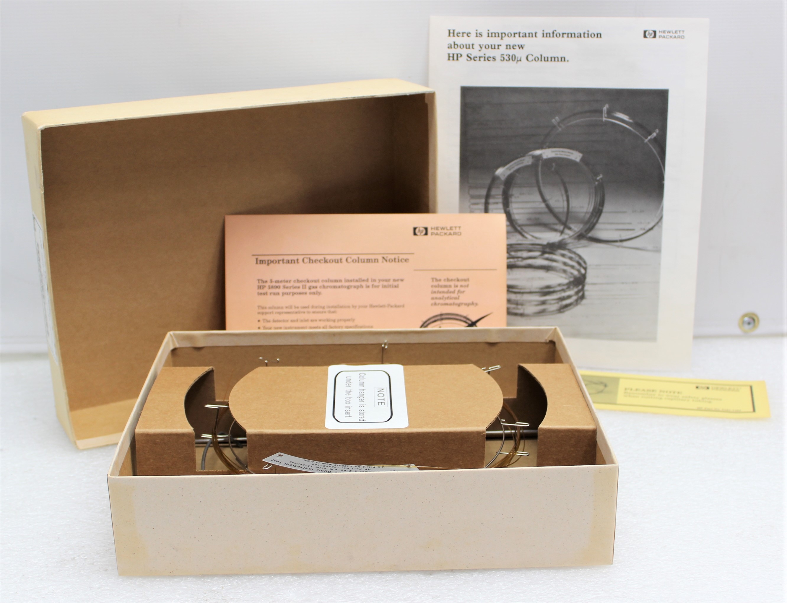 Hewlett-Packard Series 530u Column HPLC Turn-Key -60C to 300C 2.6um Film