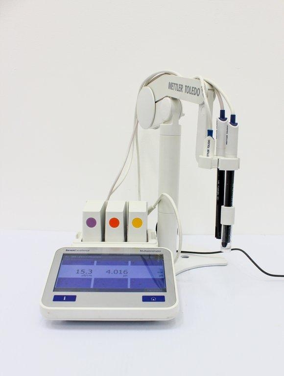 Mettler-Toledo Seven Excellence Multiparameter pH Meter VG Condition 120V