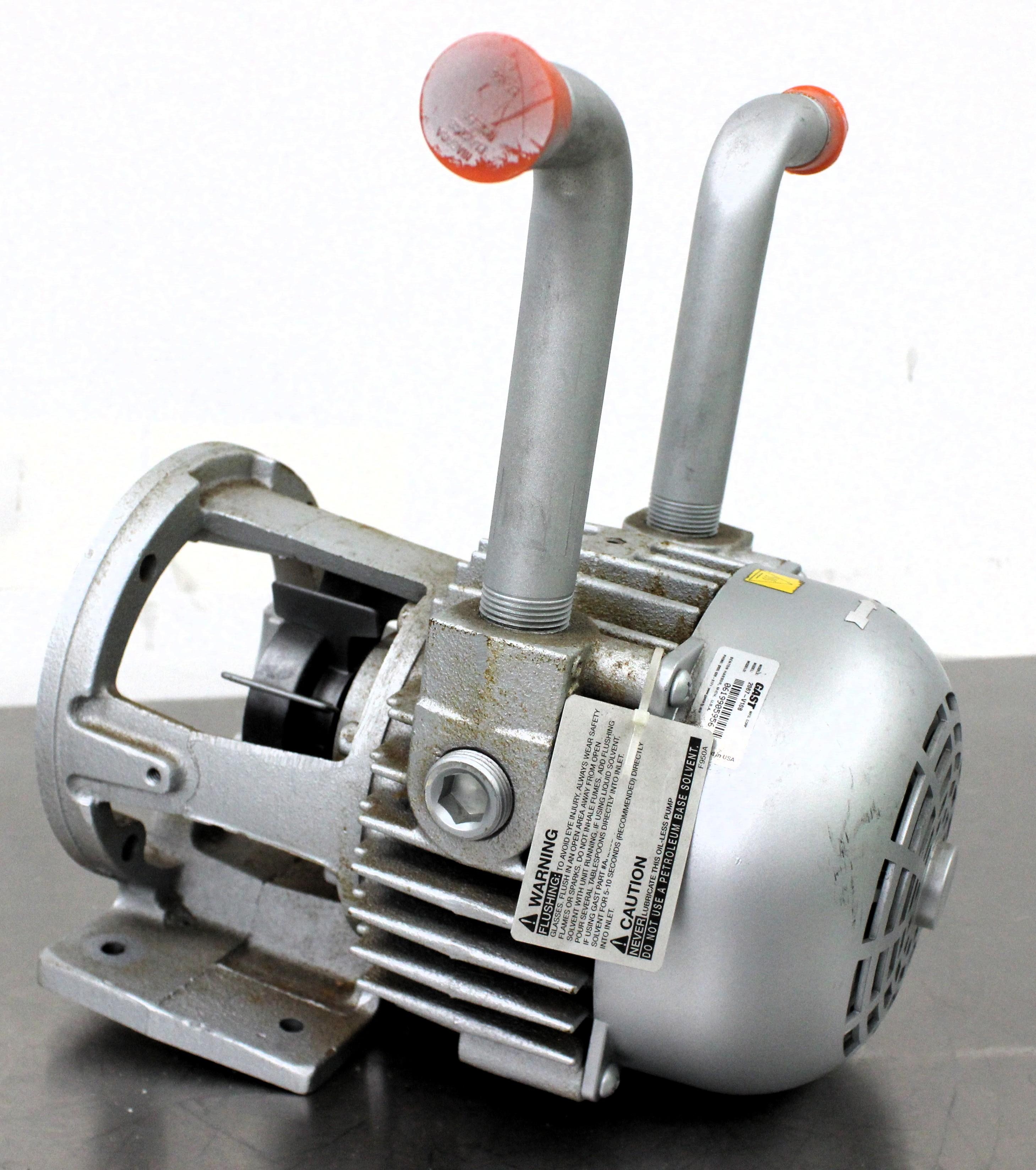 Gast 2067-V108 Vacuum Pump Oil-Less Rotary Vane 1HP Continuous USA