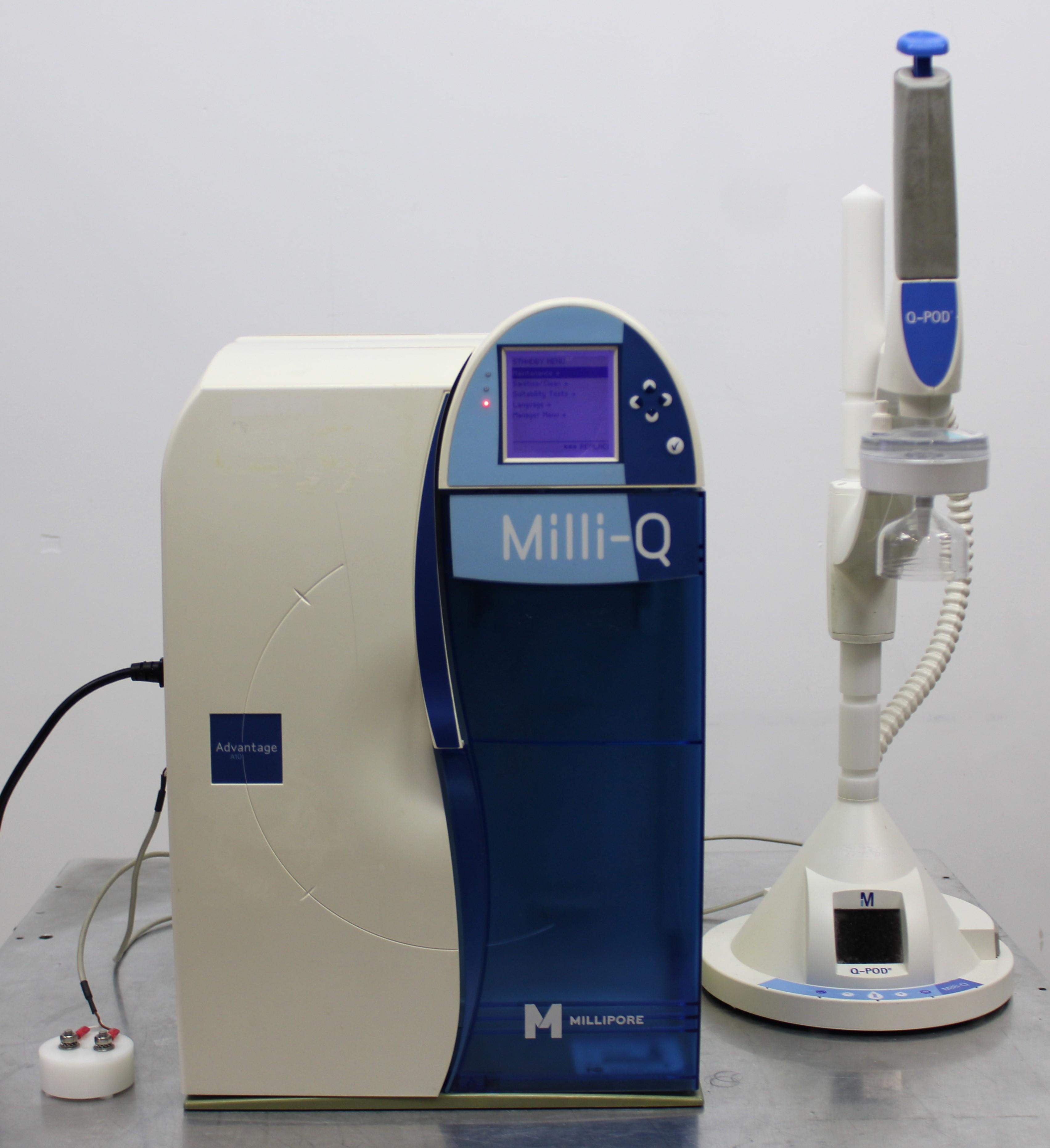 Milli-Q Advantage A10 Water Purification System Requires Repair 100 230V