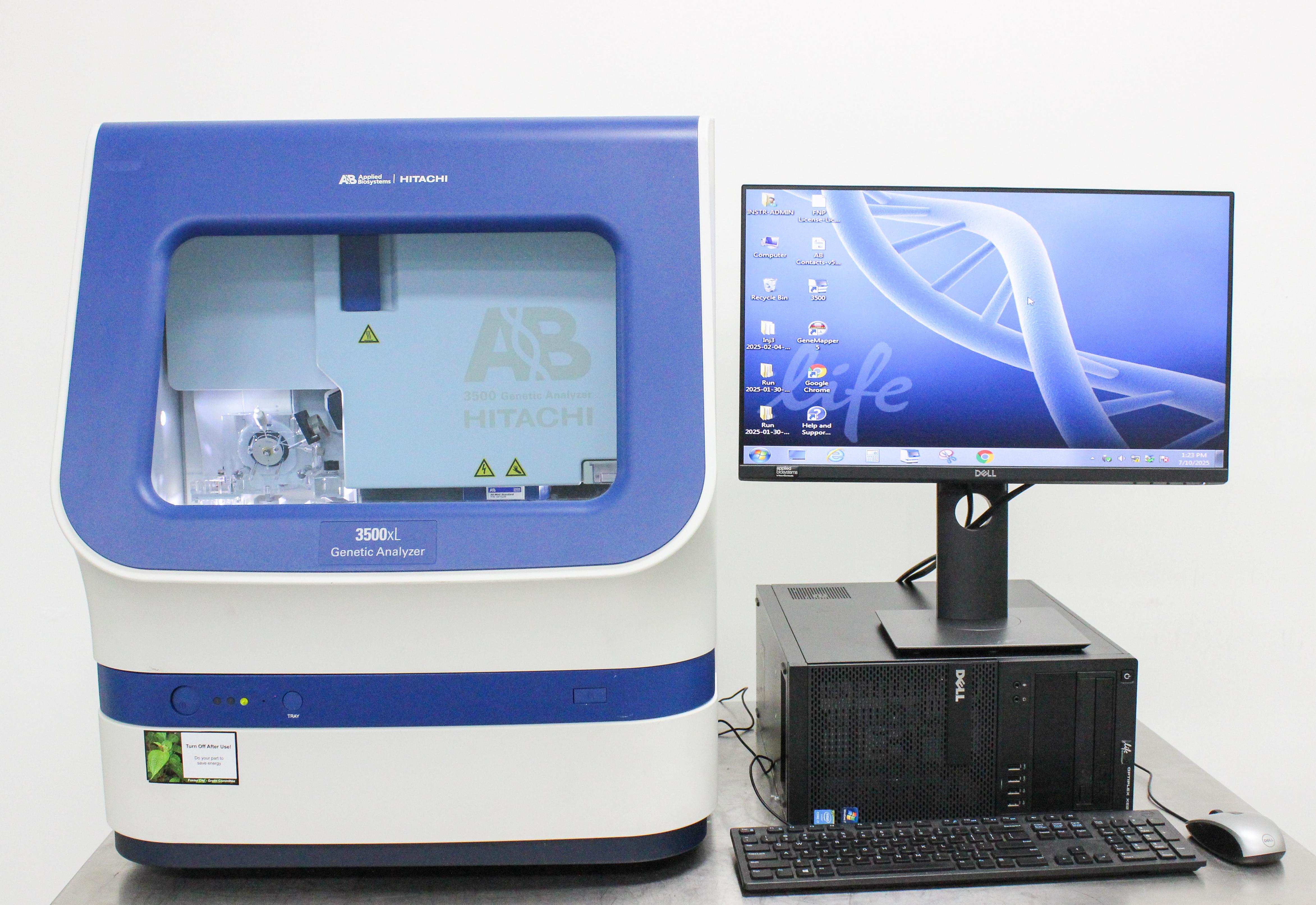 ABI 3500xL Genetic Analyzer DNA Sequencer w/ Computer & Software Turn-Key