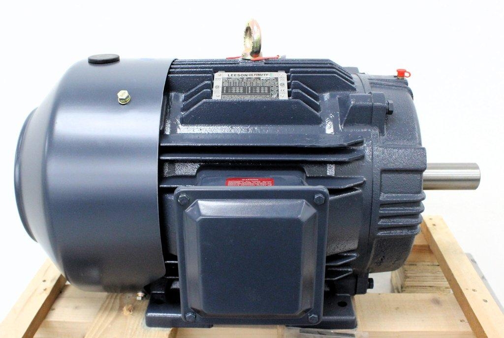 Leeson D256T17FB8A Motor 20 HP 256T Frame 3 Phase 1768 RPM TEFC Cast Iron