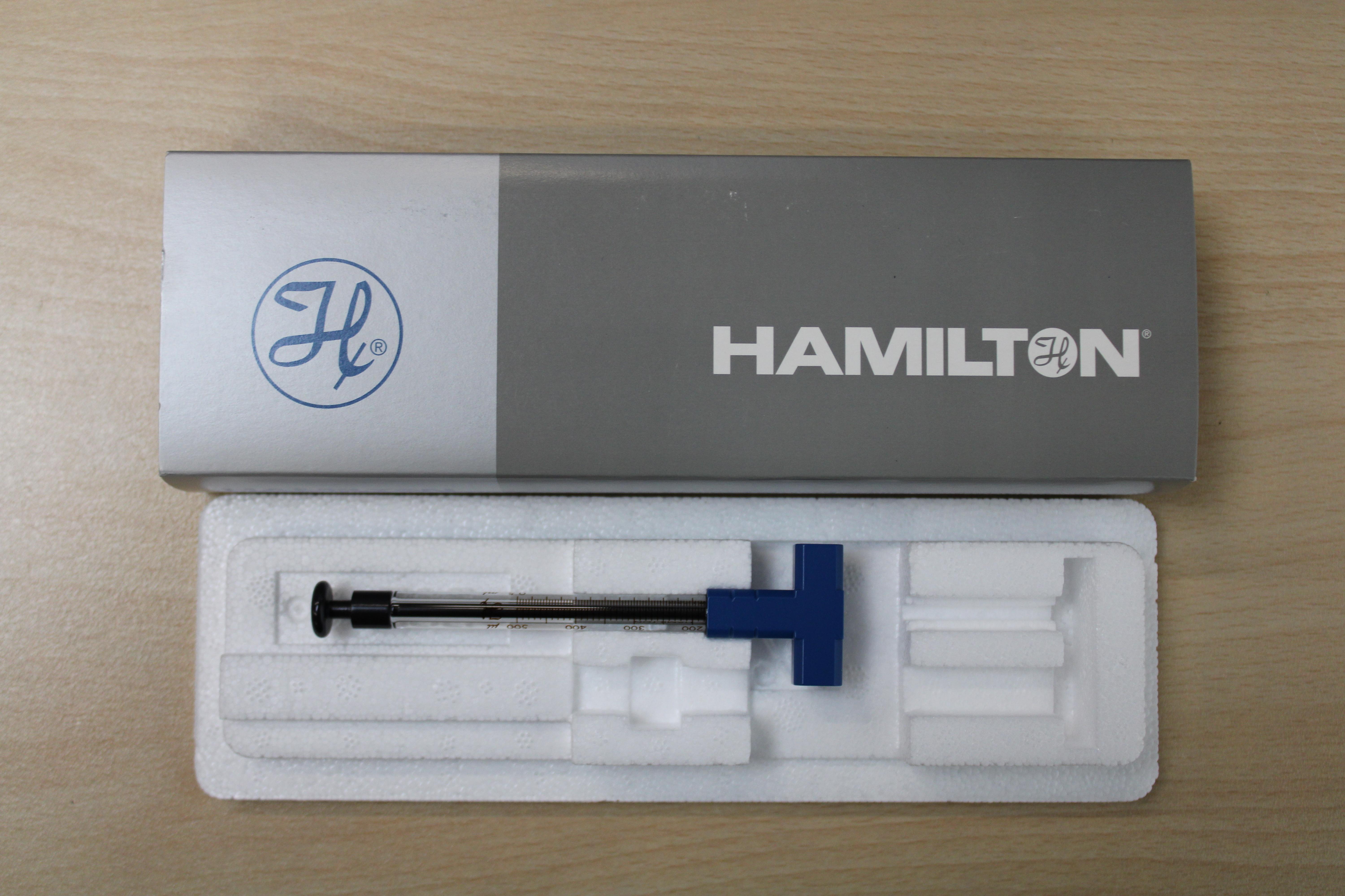 Hamilton SYR 500 uL Syringe Liquid Handling Turnkey, Functional Syringe P/N 20882801