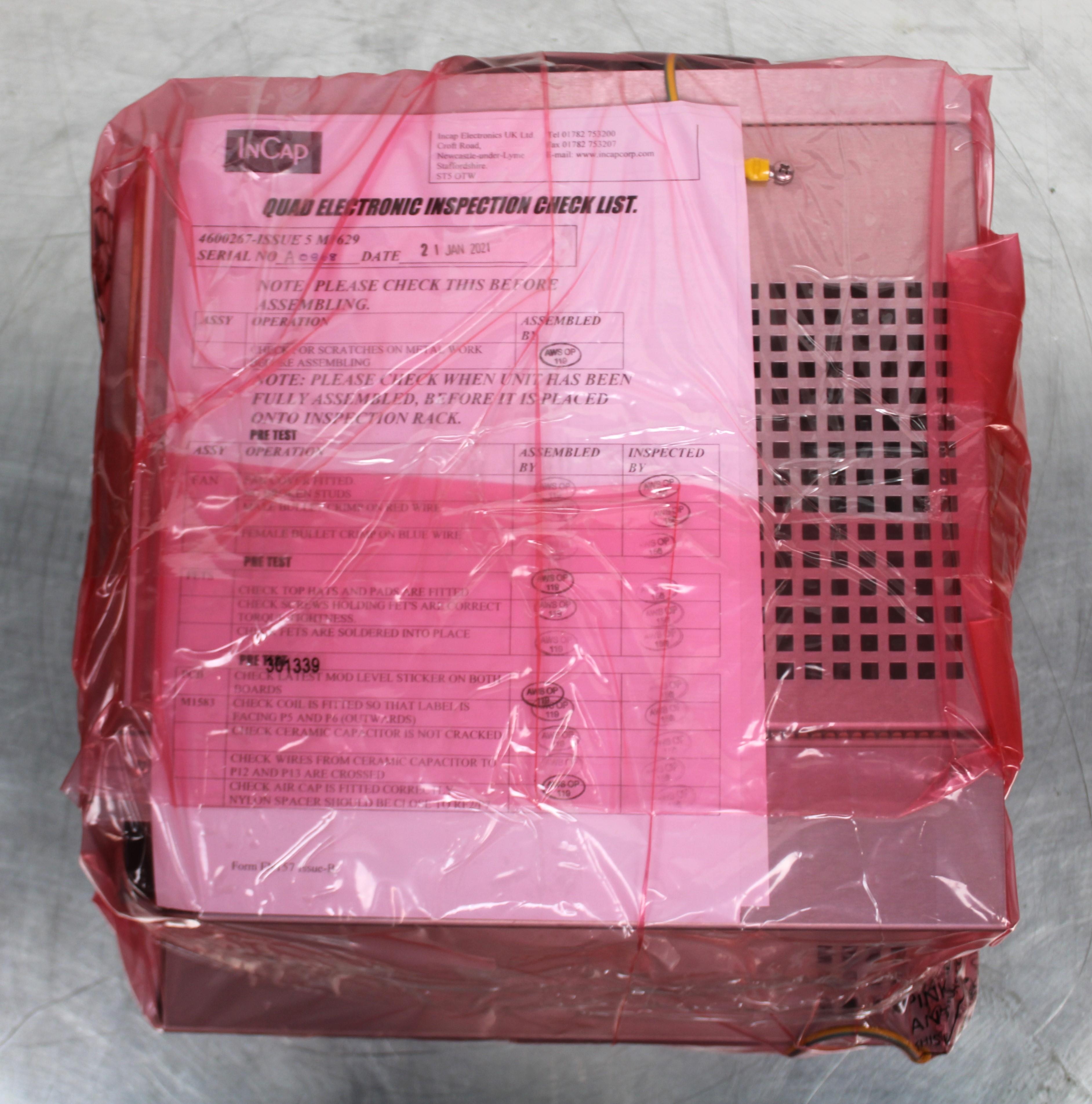 Thermo 4600267-05 Quad Electronic XS Accessory for ICP-MS Functional