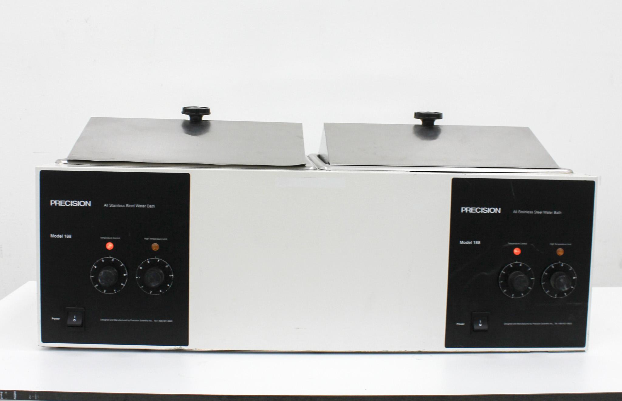 Precision Dual Heater Water Bath Model 66552 99.9C Max Temp 12L Capacity