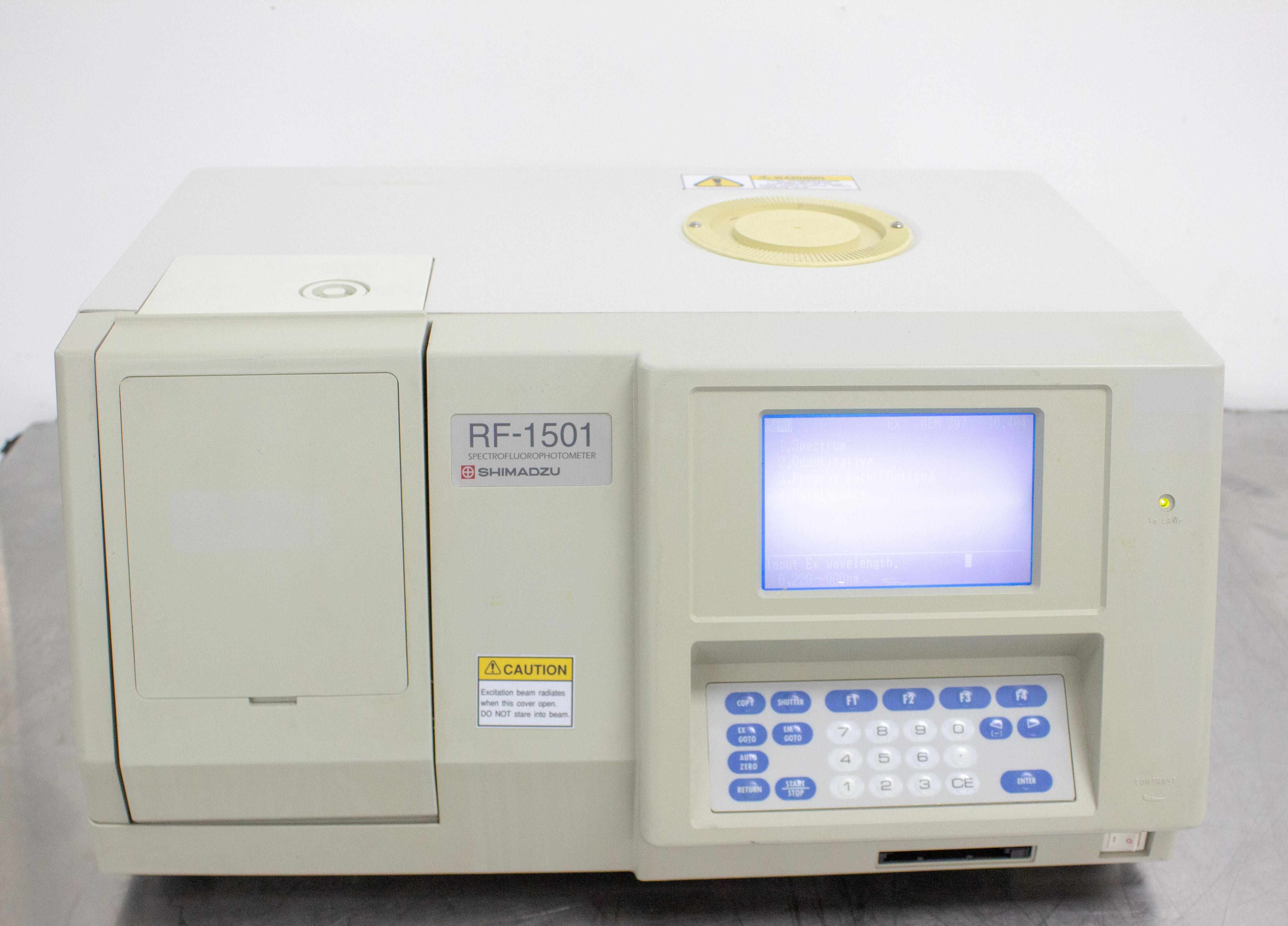 Shimadzu RF-1501 Spectrofluorophotometer Analytical Kinetic Analyzer 220-750nm