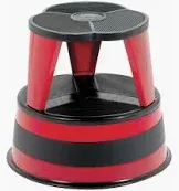 Cramer inc. Rolling 2-Steps Stool with casters Furniture Kik-step Red