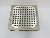 SMITH 3002-3007 Body Sani-Ceptor Stainless Steel Floor Drain Square Top TK