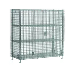 Olympic Storage Company JHWWBSC2460C Mobile Bulk Cage with Casters