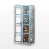 N/A Multi-function Locker RV-DP-231208-0002-811 Display Cabinet w/Bamboo Shelf