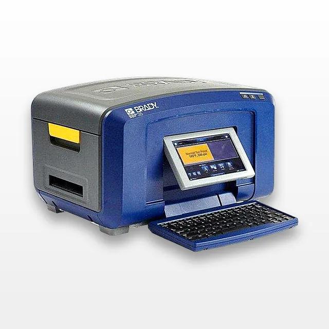 Brady BBP35 Label Printer with Computer/Software, Near New Condition