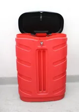 N/A CA900 Roto-Molded Shipping Case on Wheels with Storage, Very Good Condition