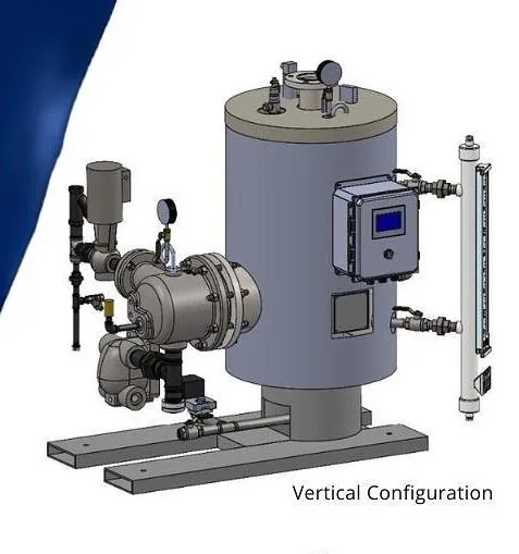 DHT Unfired Steam Generators SS Series for Clean Steam Applications