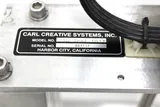 Carl Creative Systems Tip Test Unit 250 UL Laboratory Testing Equipment