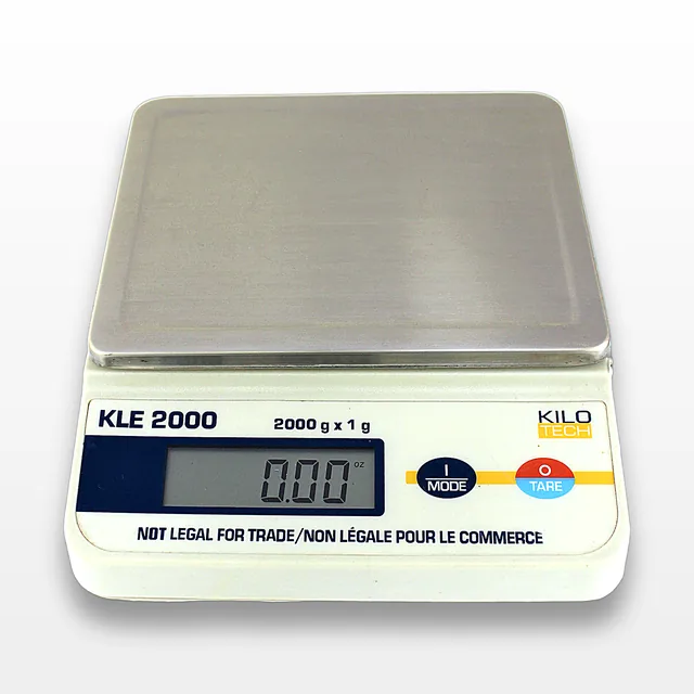 KILO Tech KLE-2000 Lab Scale, 2000g Capacity, External Calibration
