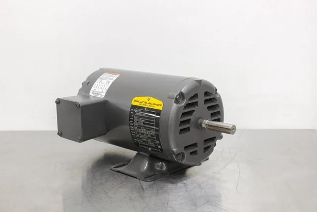 Baldor Reliance M3154 Motor 3-Phase Steel Frame 1.5HP 1725RPM 60Hz
