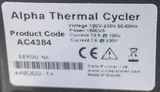 Cole Parmer Alpha Thermal Cycler PCRmax 384-Well, Touch Screen, 4 Blocks
