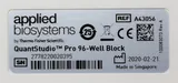 Applied Biosystems QuantStudio Pro 384-Well Block Upgrade Kit A45954 for qPCR Systems