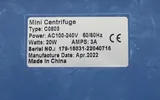 VWR C0803 Mini Centrifuge, Quick Spin-Downs, 7500 RPM, Used
