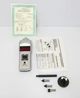 Nidec DT-107A Handheld Tachometer with Calibration Wheel and LED Display