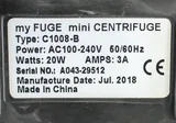 LabForce C1008-B Mini Centrifuge with 6000 RPM and 8 Position Rotor