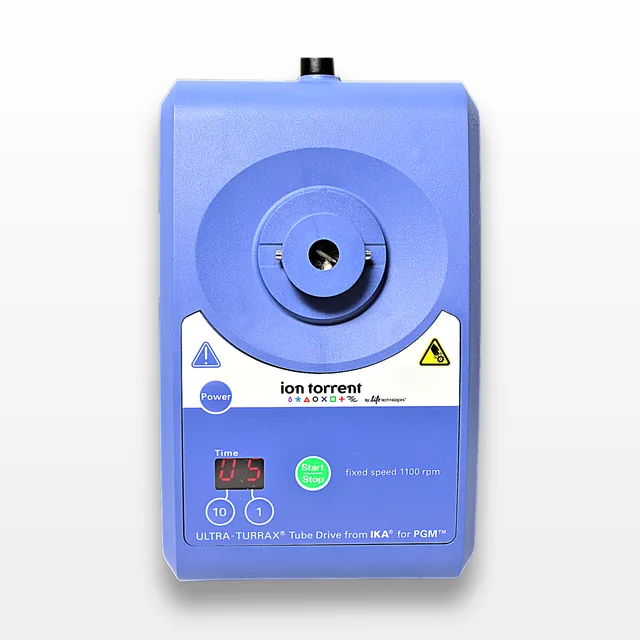 Ion Torrent Ultra-Turrax Tube Drive UT TD 1100 rpm Tissue Dispersion