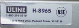 Uline H8965/ H-7489 Stainless Steel Work Tables and Cart with Casters
