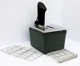 N/A 0535 Sous Vide Container 12 Qt w/ Lid, Rack & Sleeve, Used