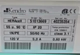 Kendro HERAcell CO2 Incubator 5.4 CuFt 55°C Decontamination Used