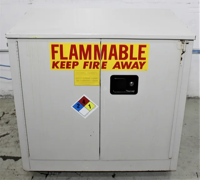 Securall A131 Safety Storage Cabinet 30 Gallon Flammable Liquid Compliant