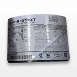 Marathon Electric 5KH32GNB784AX Motor, 1/3 HP, 1725/1425 RPM, 120V/220V