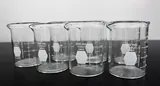 Chemglass Glass Cylinders Box, LABCONCO Misc. Box with Glassware