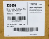 Thermo Scientific 339652 Centrifuge Tubes 50ml Conical High Throughput