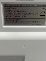 Terumo TSCD I (ME-SC203A) Sterile Tubing Welder Bioprocess Tubing Sealer 100-240V