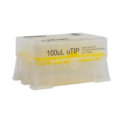 Biotix Pipette Tips - 10-100uL. Racked, Filtered, Sterilized, Low Retention. 
