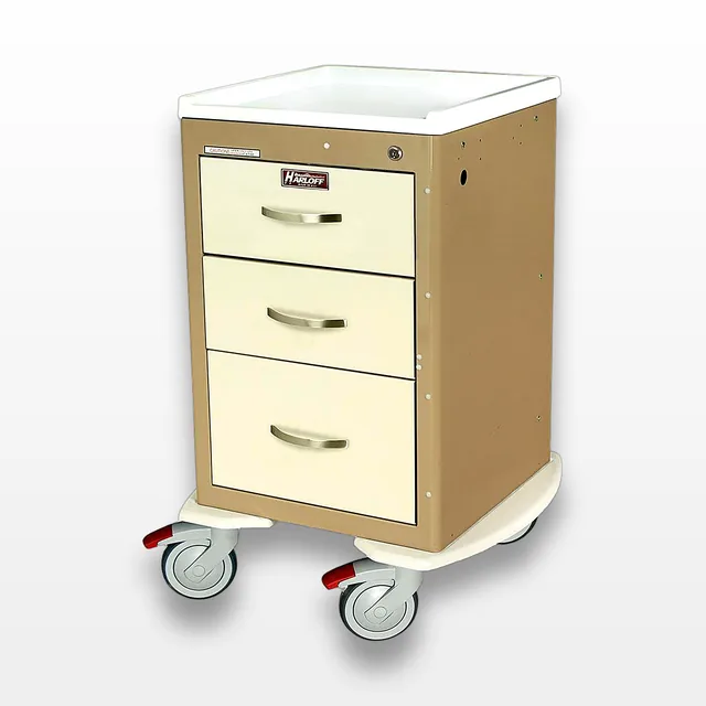 Harloff MPA1821K03 Medical Cart Lightweight Aluminum Key Lock