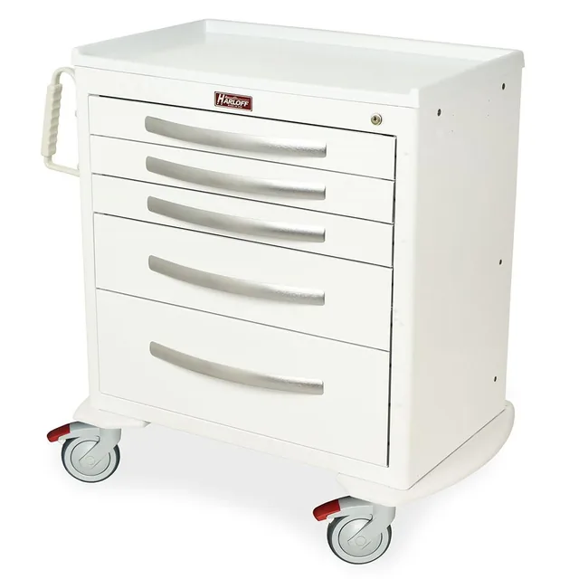 Harloff MPA3024K05 Medical Cart with Customizable Drawers
