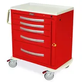 Harloff MPA3024B05 Medical Cart Lightweight Aluminum Construction