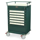 Harloff VLT24BIN5 Medical Cart with Key Lock and 24 Bins