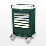 Harloff VLT24BIN5 Medical Cart with Key Lock and 24 Bins
