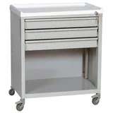 Harloff ETC-3 Medical Cart with Key Lock and Casters