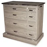 Harloff WV600PC-DG Medication Cart Double Column 600 Capacity