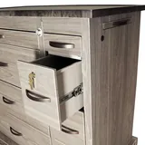 Harloff WV600PC-DG Medication Cart Double Column 600 Capacity